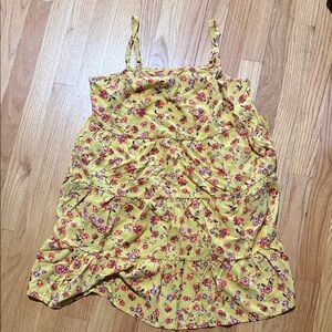 Old Navy Yellow Floral Sundress